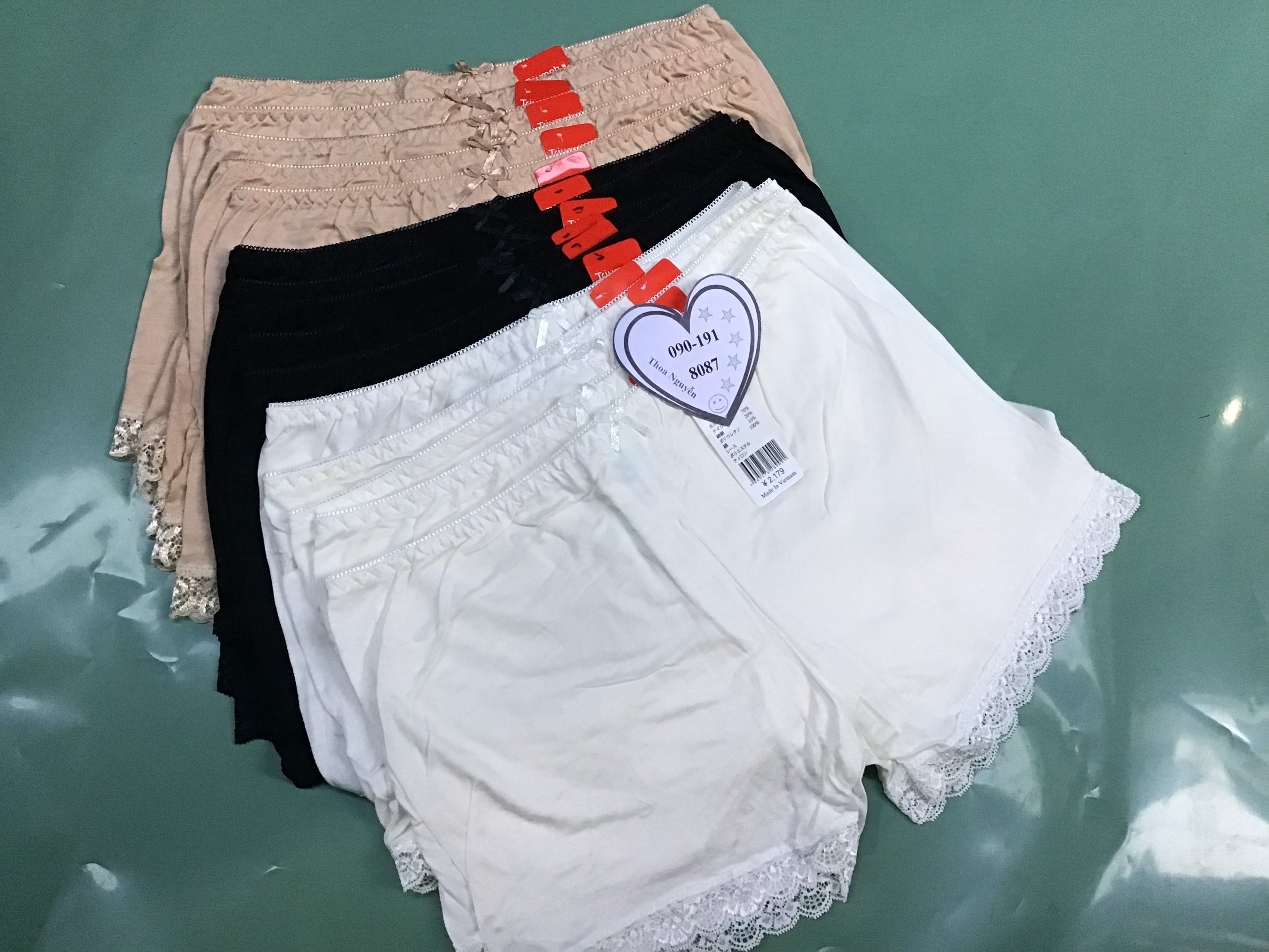 5 Quần Lót Đùi Mặc Váy 30kg Đến 70kg Cotton Lụa Mềm Mát Co Giãn Thoải Mái MarketOnline QV10