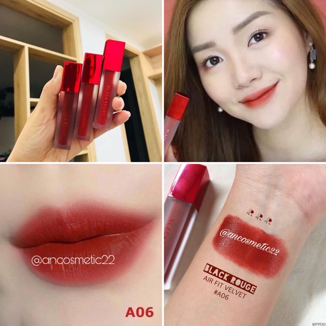 SON BLACK ROUGE 06 - ĐỎ NÂU