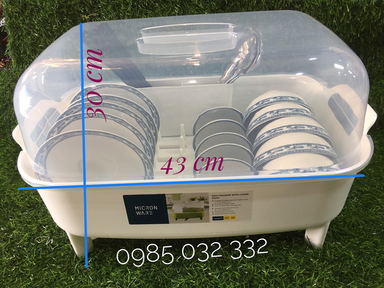 Bộ khay úp chén Thái Lan có nắp