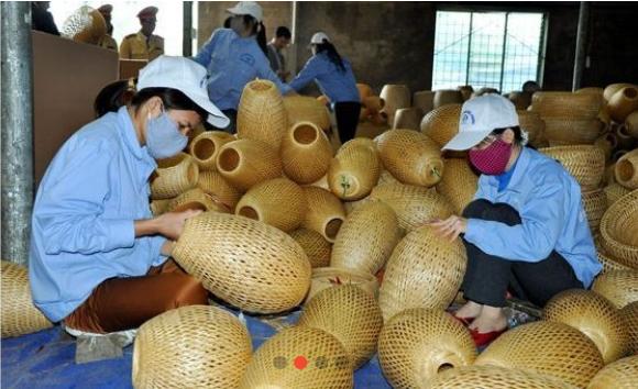 Đèn Lồng Tre( Đèn Bánh Xe) Trang Trí