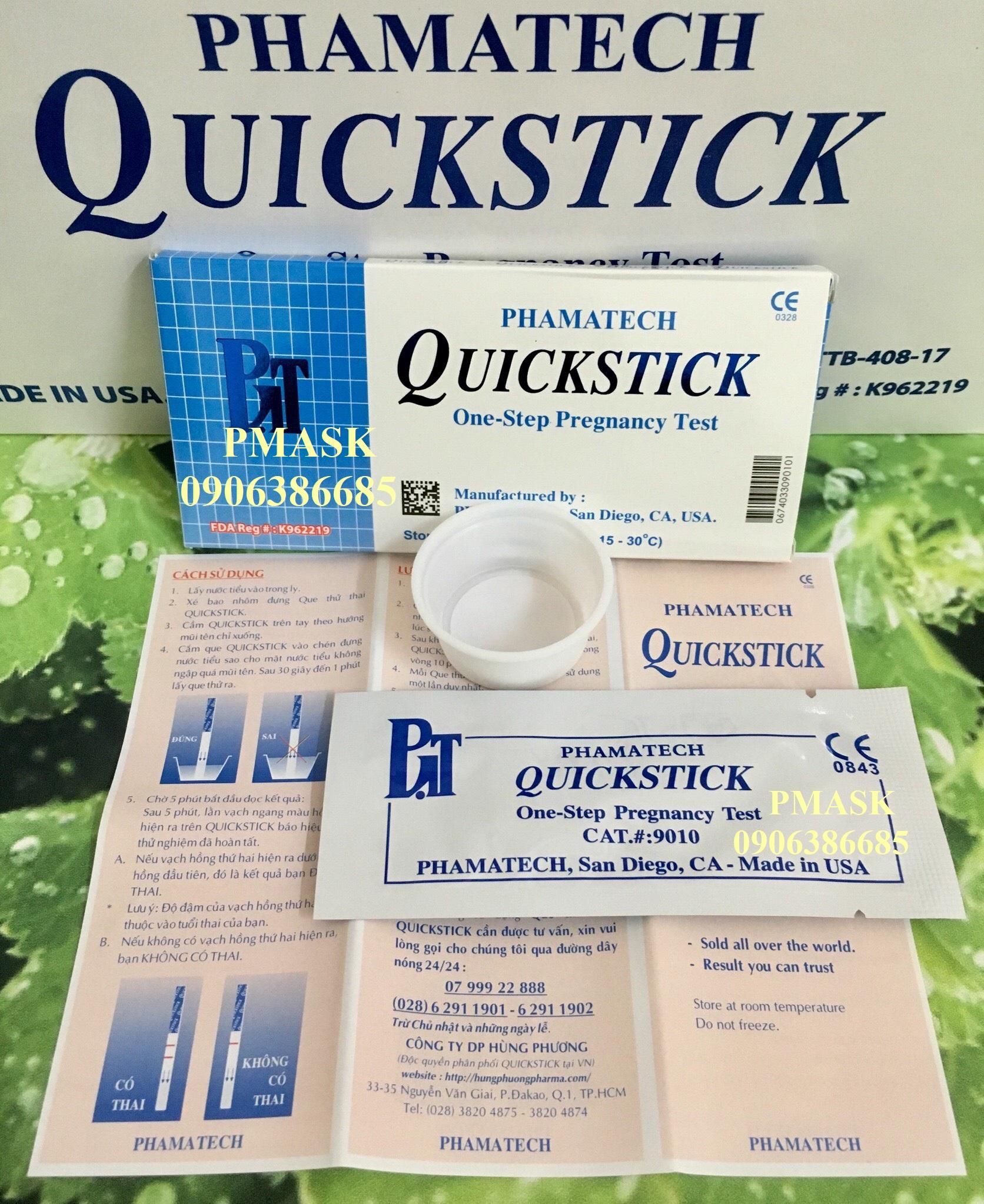 Que thử thai Quickstick combo 20 que