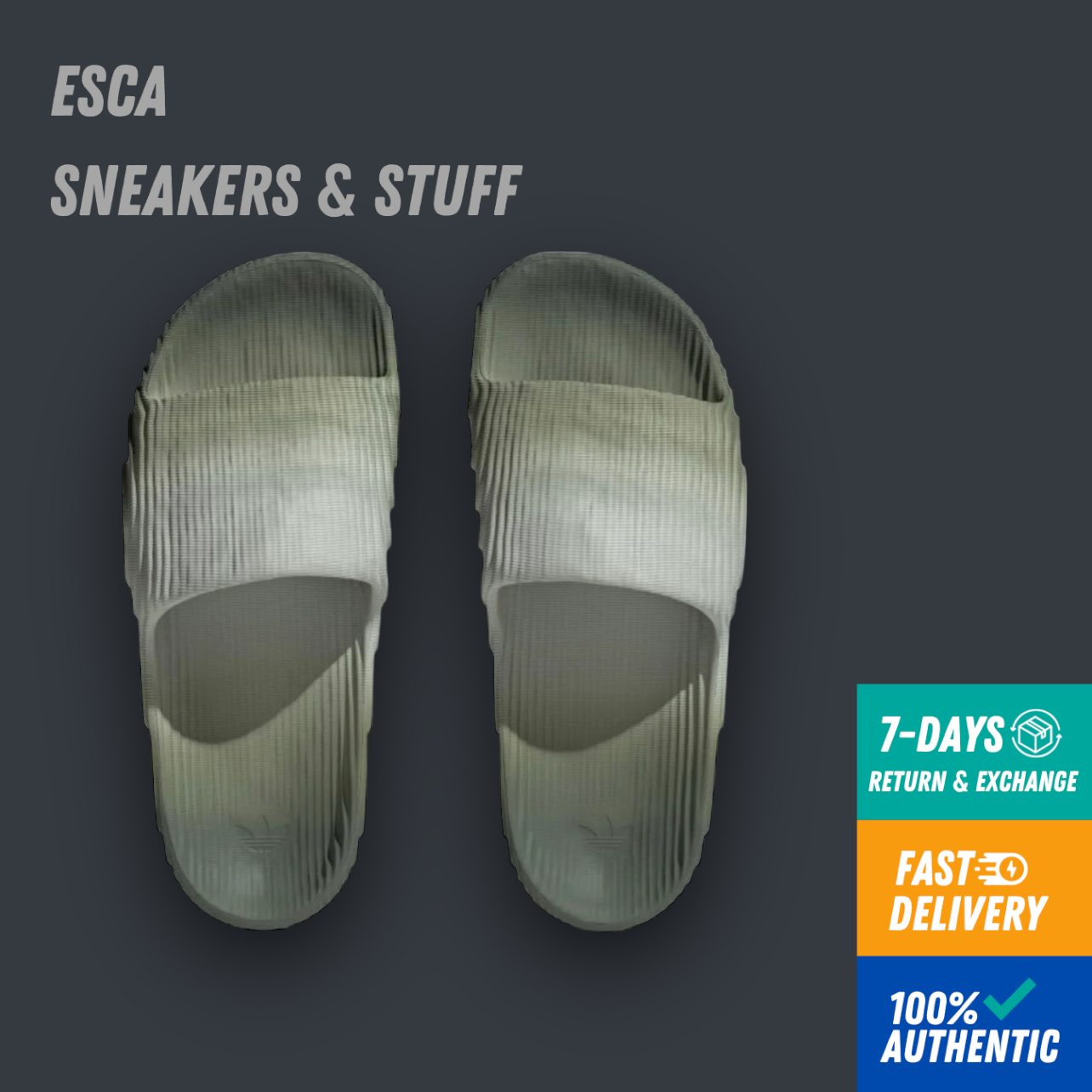 [CHÍNH HÃNG] DÉP ADIDAS ADILETTE 22 SILVER GREEN- IG7494