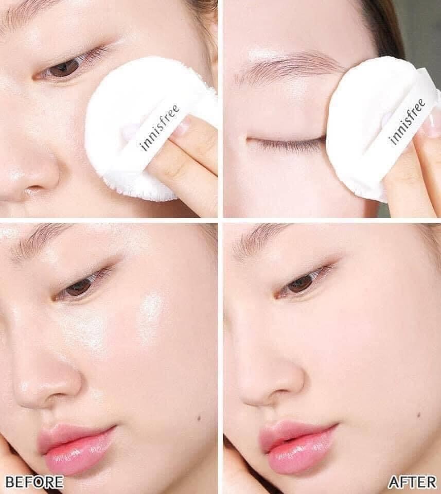 [SẴN + BILL] Phấn Phủ Bột Innisfree Kiềm Dầu NoSebum Powder.