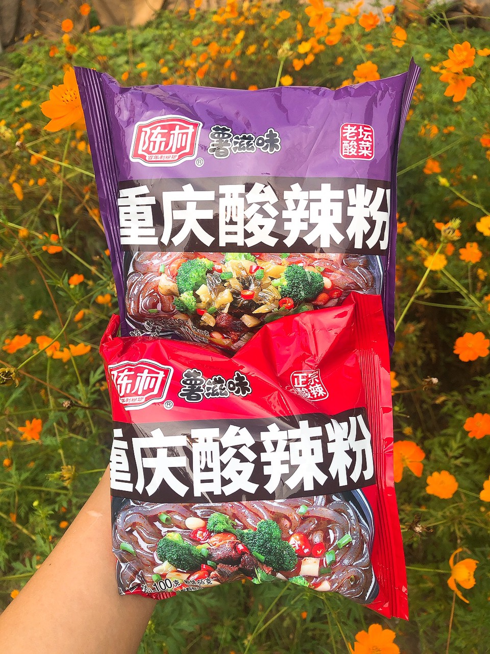 [ Sẵn hàng ] Miến chua cay Trùng khánh gói 100gr