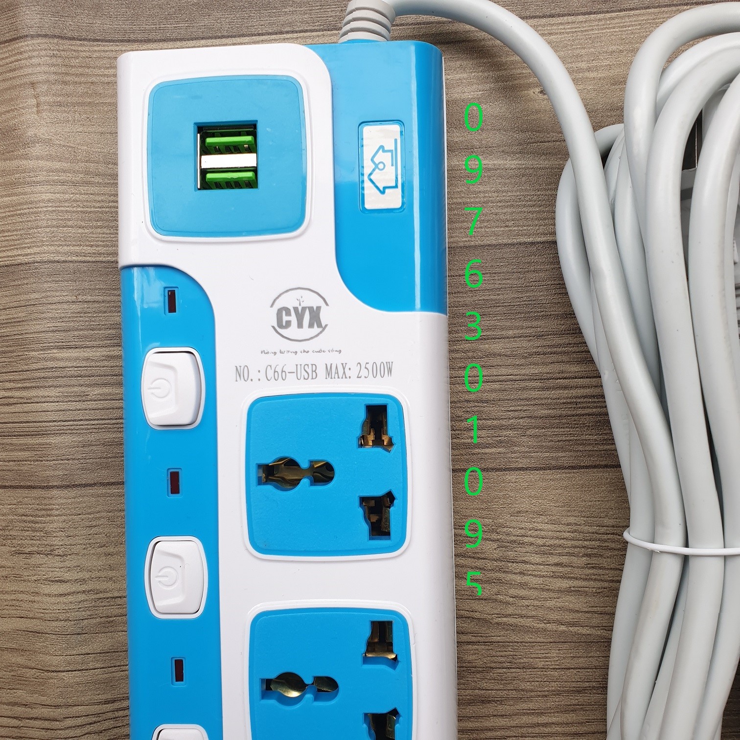 Ổ Cắm Điện Chịu Tải Công Suất Cao - Đèn Led Thiên Vân