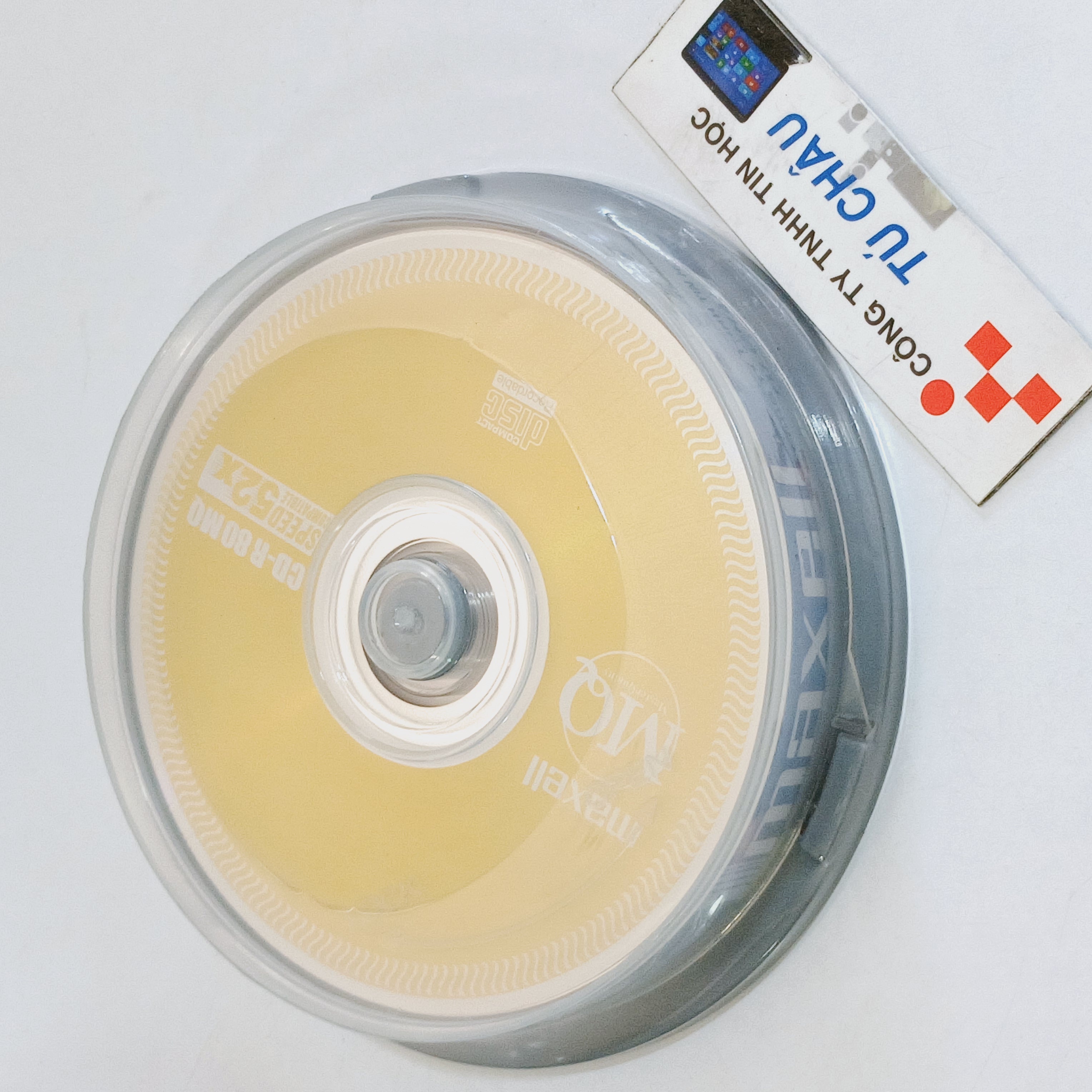 Đĩa CD MAXELL ( Chuẩn CD-R 80MQ Speed Compatible 52X - 700MB - 80MIN) / Giá bán 2 Đĩa