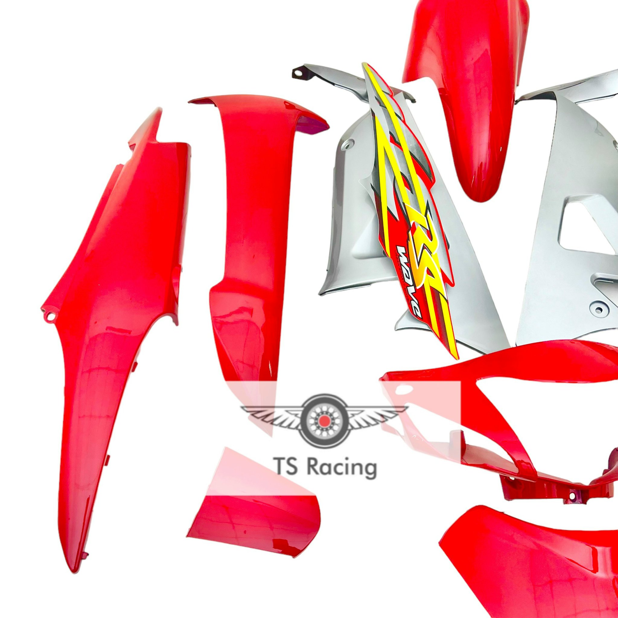 Dàn áo wave rs đỏ - tặng team 3 lớp