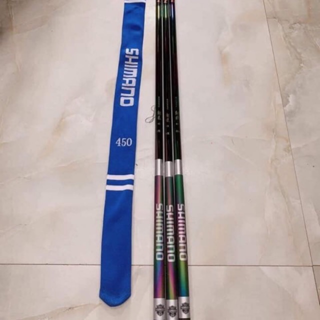 Cần câu tay Shimano 6H 7 màu   (cam kết đổi trả trong 2 tuần đầu)