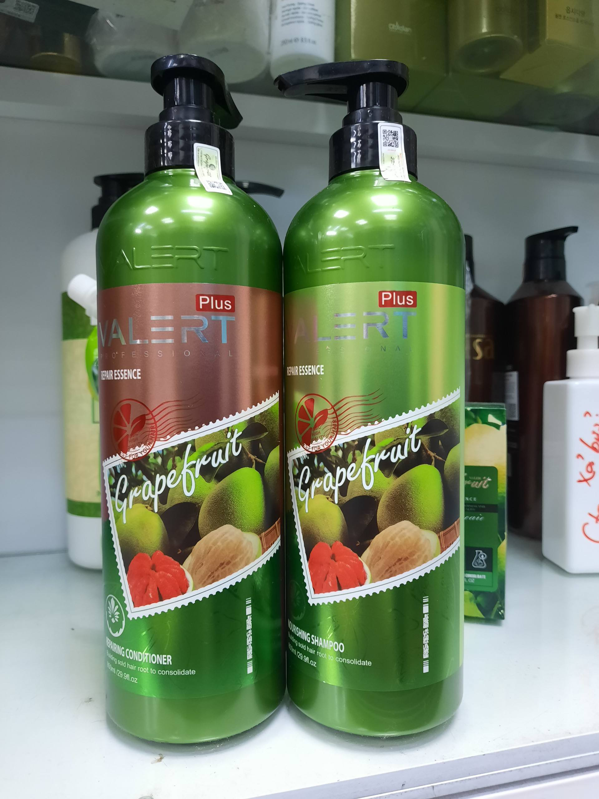 Combo Gội & Xả Bưởi Valert 850ml
