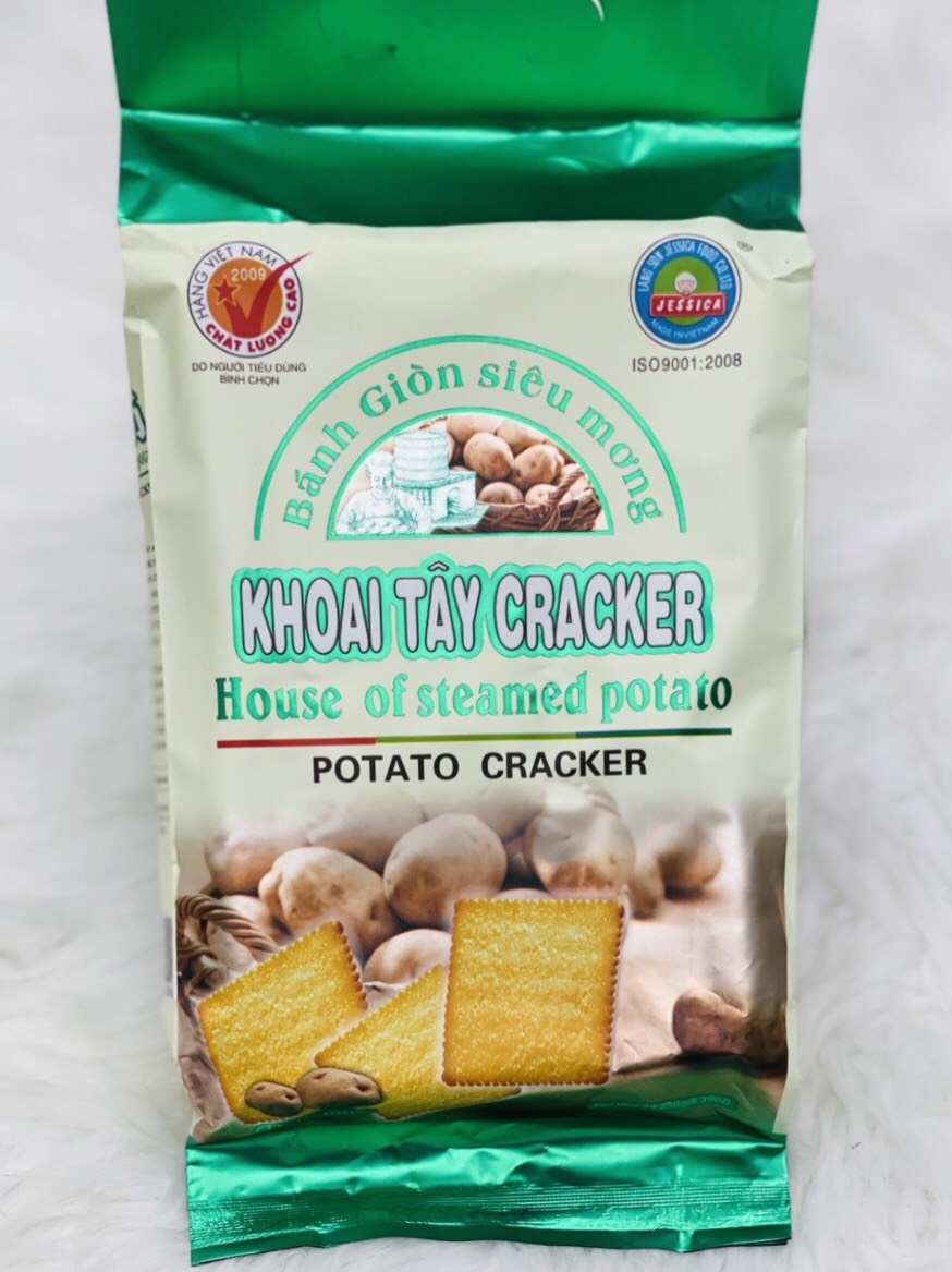 Bánh Khoai Tây Siêu Giòn Mỏng Cracker Potato
