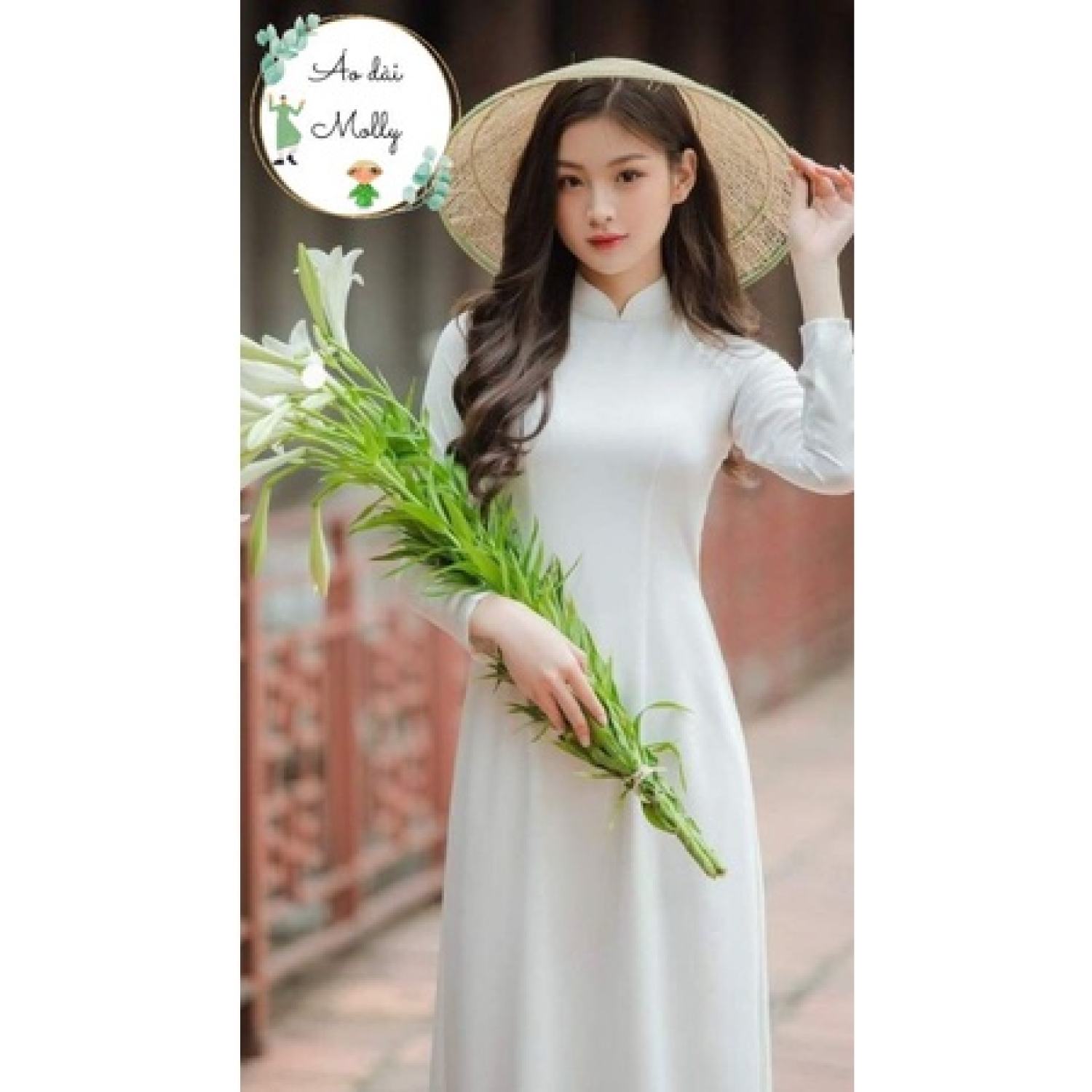 áo dài trắng học sinh có bigsize
