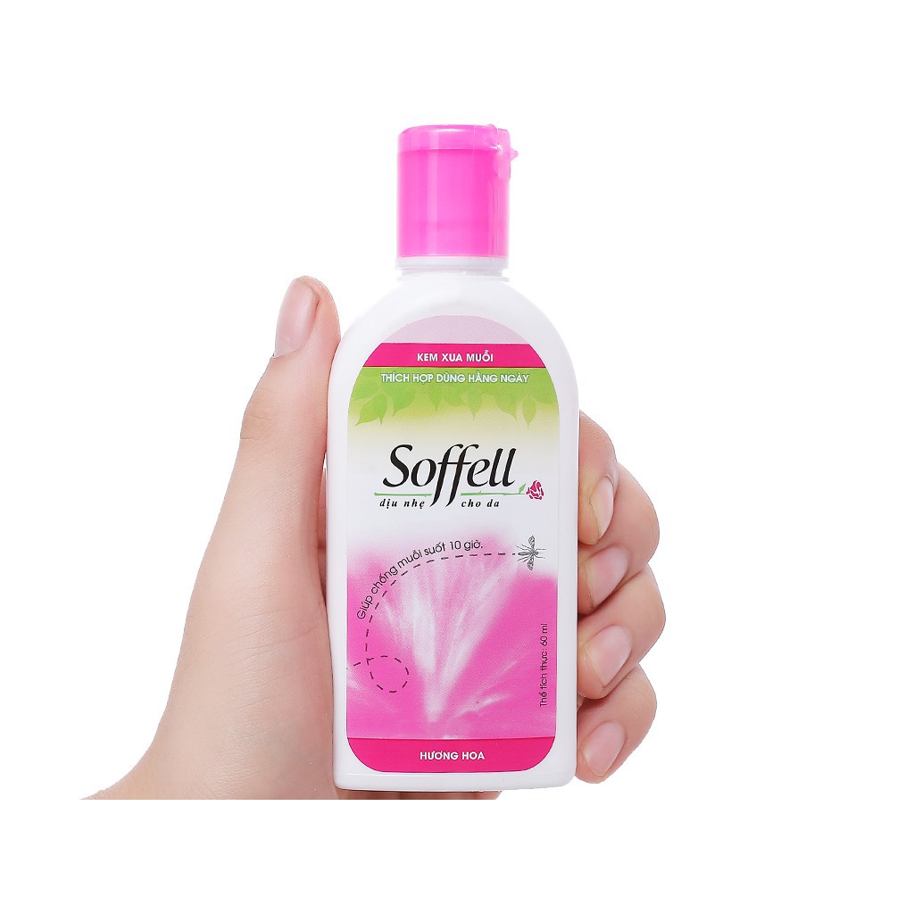 Kem xua muỗi Soffell 60ml