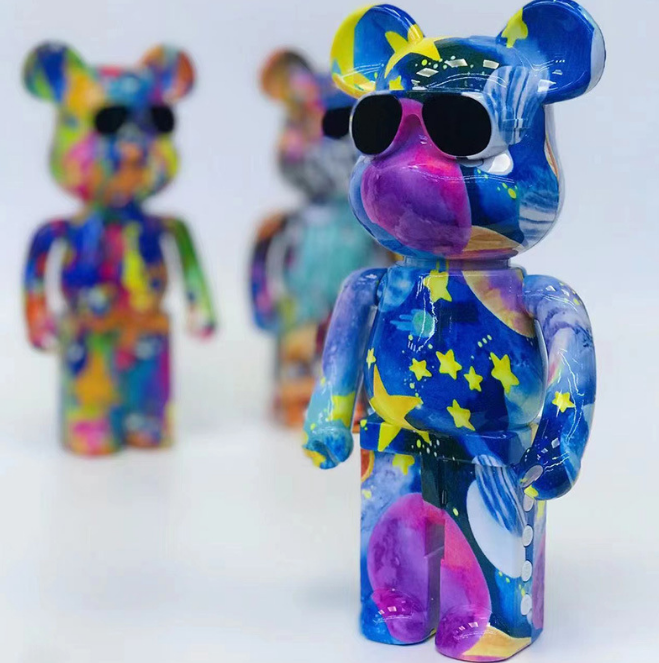 Loa Bluetooth B5+ Bearbrick Kaws B5 Plus Hình Gấu, Âm Thanh Sống Động, Nghe Nhạc Cực Hay