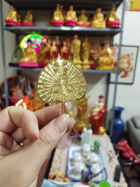 Lá bồ đề đồng Phật - Quán Âm bồ tát