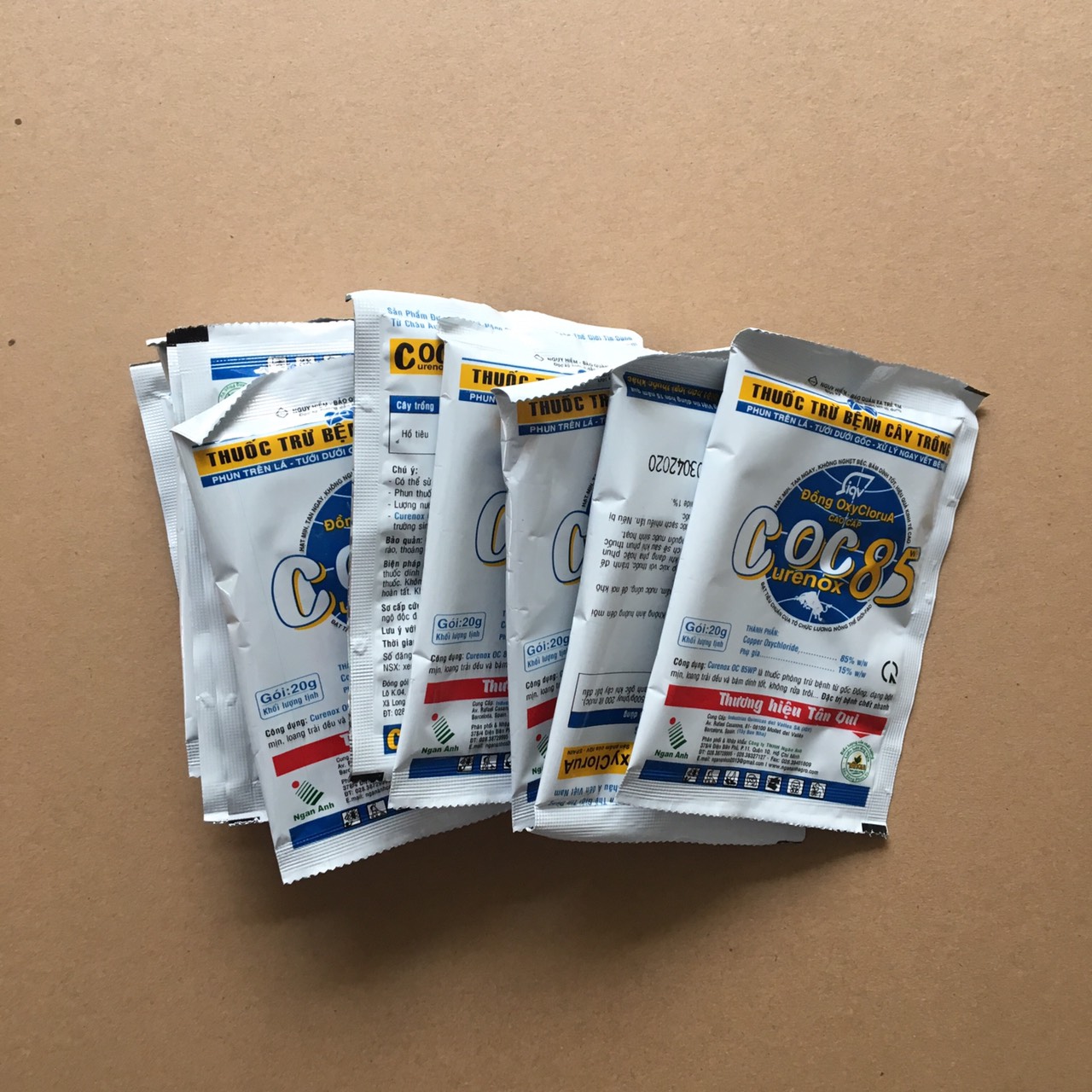 [HCM]SÉT 5 GÓI 20 GRAM - COC 85WP – THUỐC DIỆT TRỪ NẤM BỆNH CHO CÂY TRỒNG