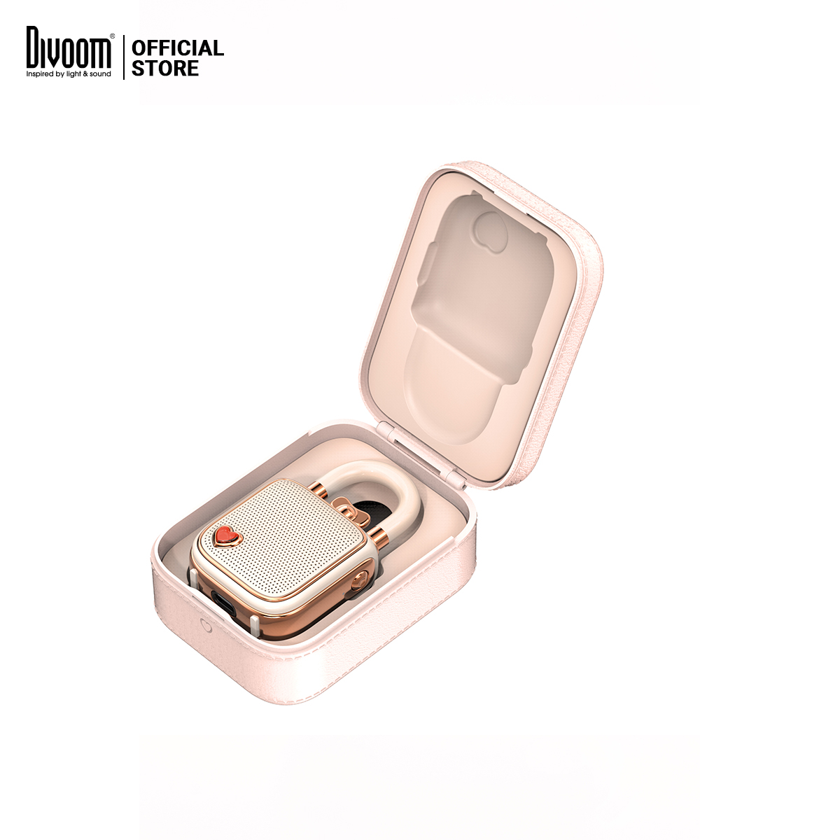 Loa Thông Minh Bluetooth Divoom Lovelock Pink