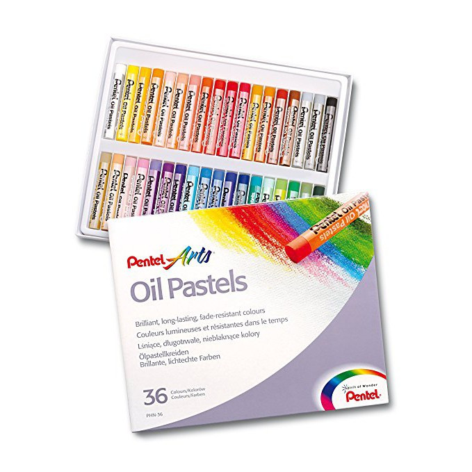 Sáp dầu Pentel 12/24/36/50 màu