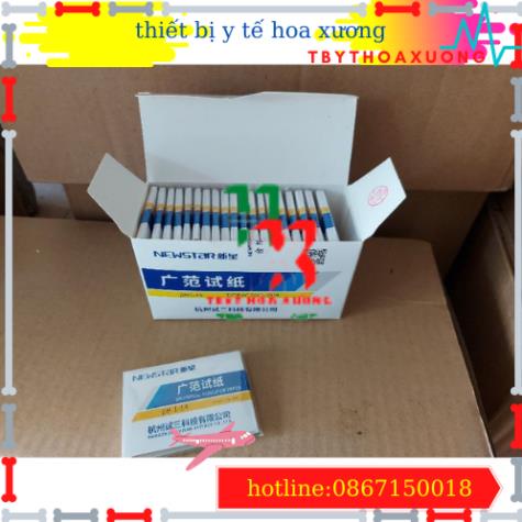 Giấy quỳ tím thử độ ph thang đo từ 1 đến 14