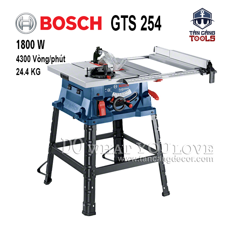 Máy cưa bàn bosch gts254 1800w