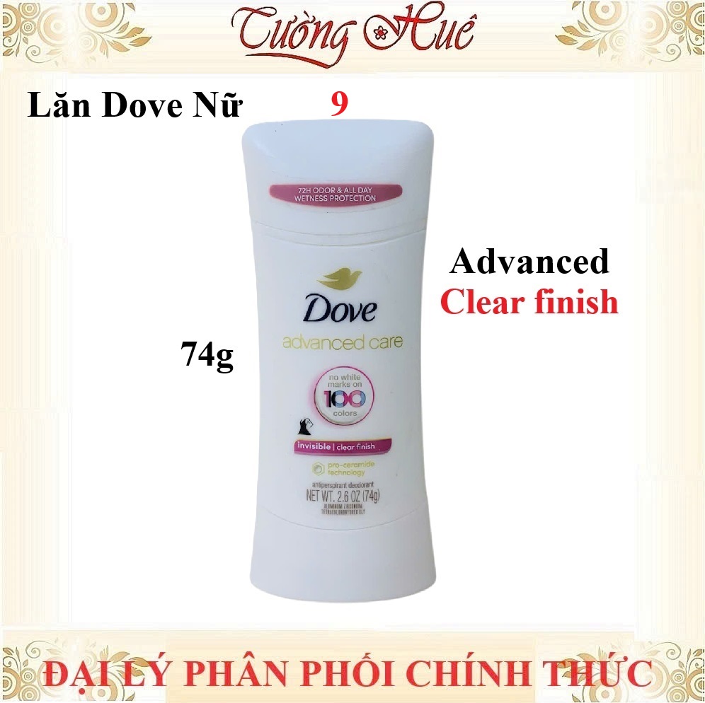 Lăn Khử Mùi Nữ Dove Nhiều Mùi Lựa Chọn - 74g