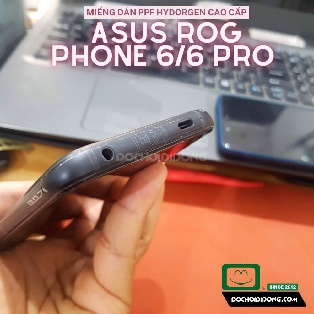 Miếng dán PPF Hydorgen Asus Rog Phone 6 / 6 Pro trong, nhám, đổi màu cao cấp