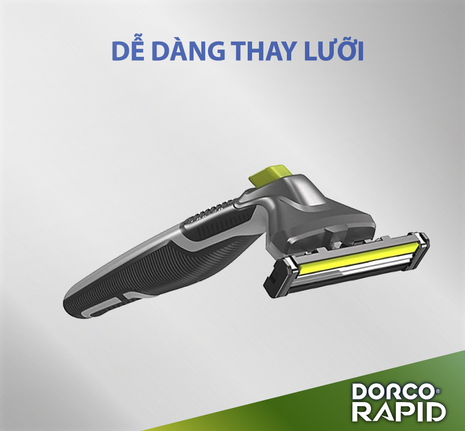 Dao Cạo Râu 2 Lưỡi DORCO RAPID TNA4001-B