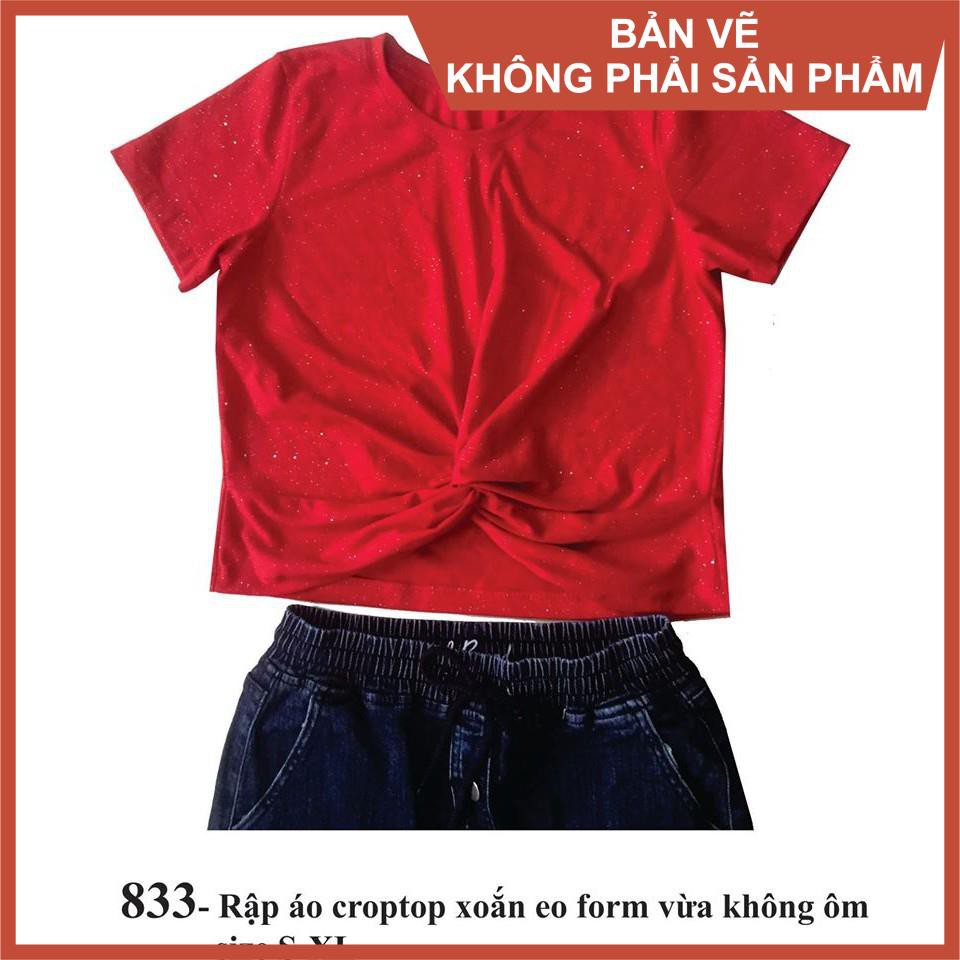 Rập giấy A0 mã 833 (Bản vẽ) (BẢN VẼ)
