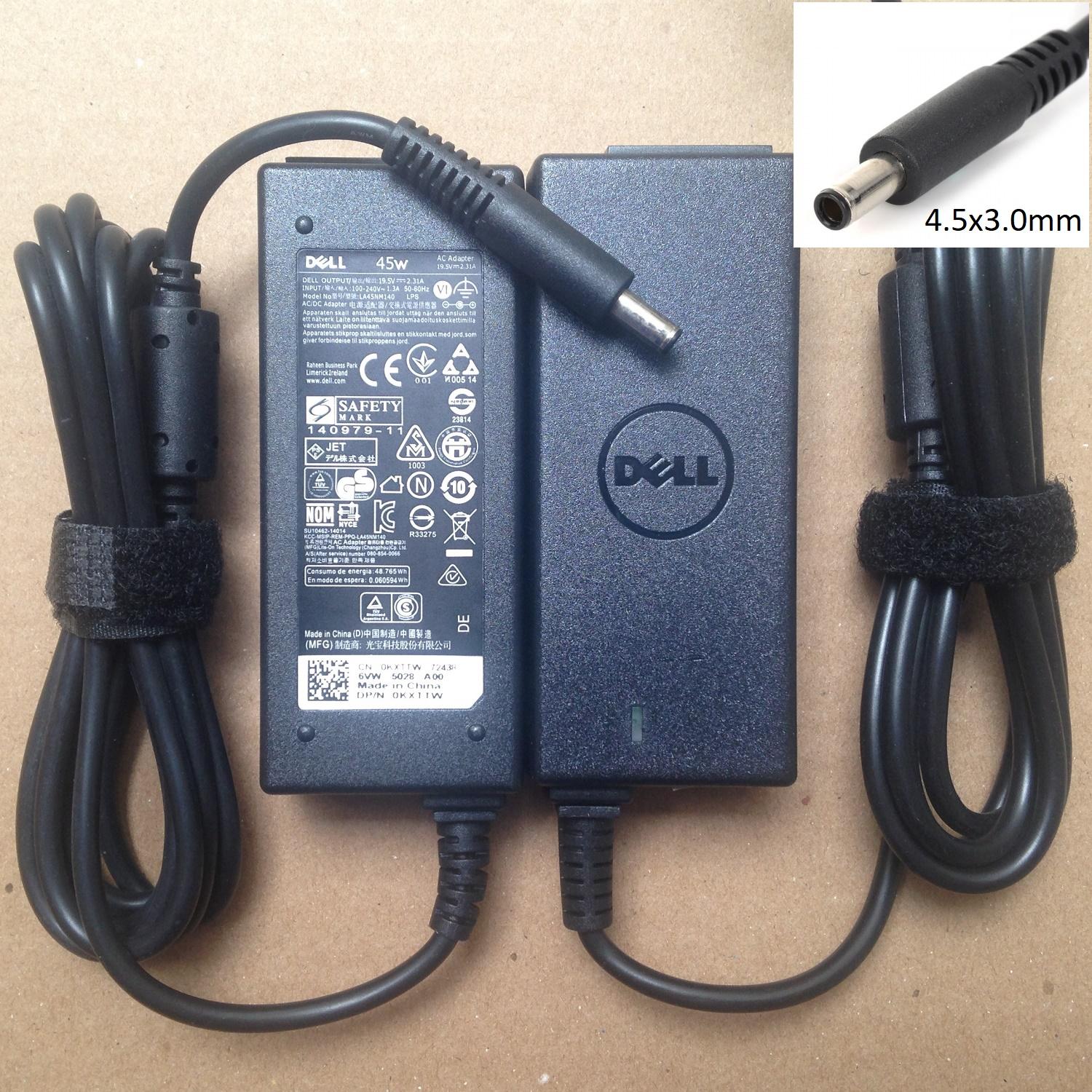 Sac laptop  Dell 19,5V 2,31A 45W dành cho Dell Inspiron 13 7386 7000 P91G P91G001 HA45NM140 LA45NM140