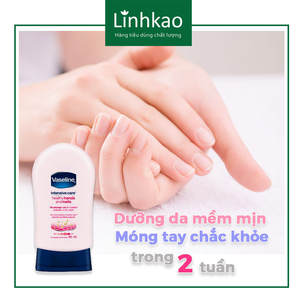 Sữa dưỡng da tay và móng Vaseline 85ml Thái Lan