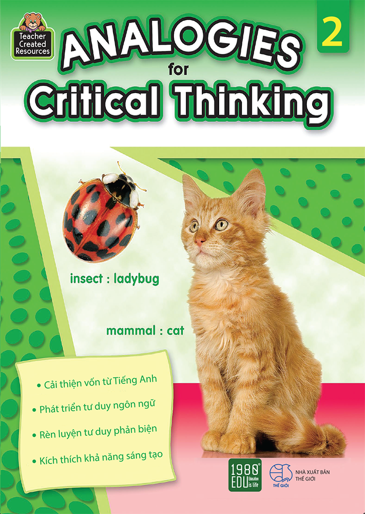 Sách - Analogies For Critical Thinking (Tập 2)