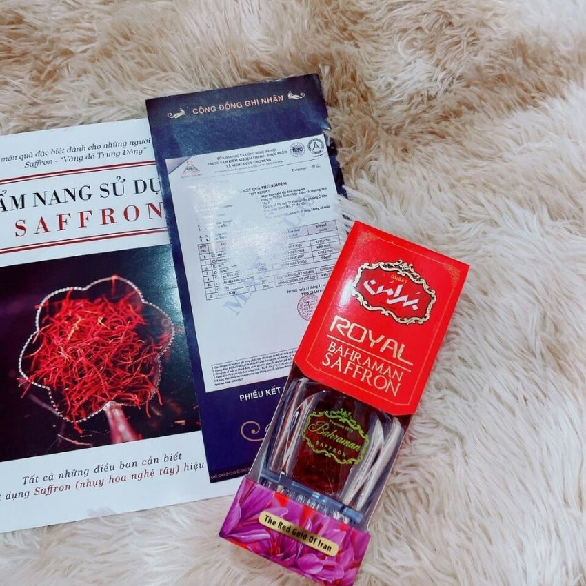 SAFFRON TÂY Á NHỤY HOA NGHỆ TÂY (chính hãng)