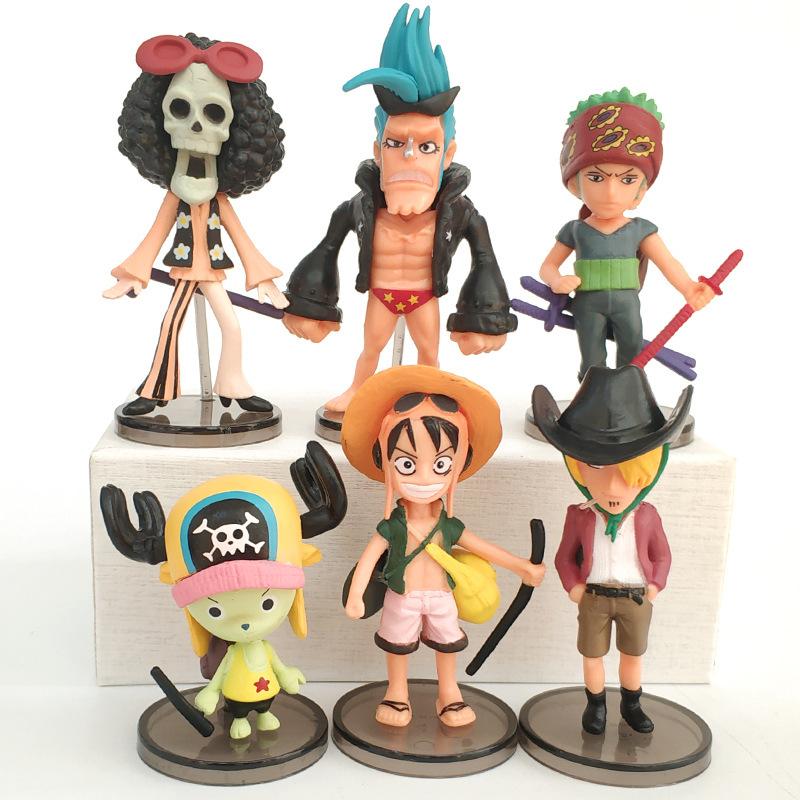 Combo 06 Mô Hình Nhân Vật Chibi Trong One Piece