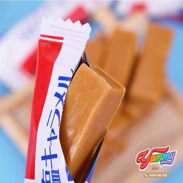 Morinaga Kẹo Caramel Muối Gluten Free