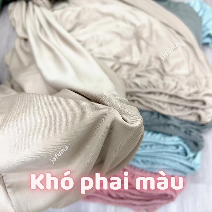 Ga nệm cao su non thun lạnh ý | 2 mặt kéo khóa | 1m 1m2 1m4 1m6 1m8 | nệm dưới 10cm | ty2-02 | jafuma