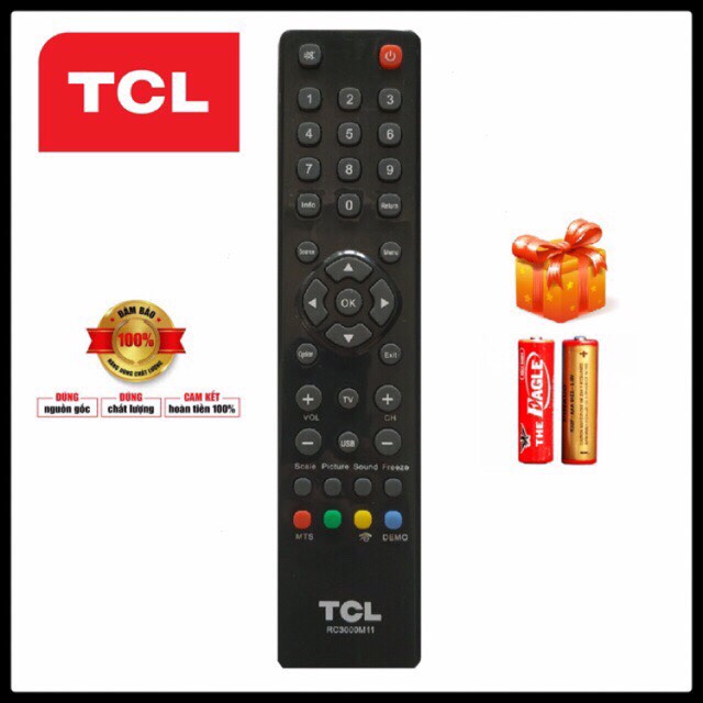 [HCM]Điều Khiển Ti Vi TCL ( RC3000M11 )