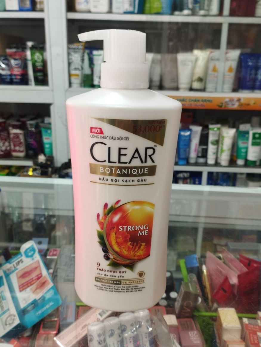 Dầu gội sạch gàu Clear thảo dược 630GR - 900GR