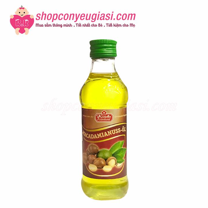 Dầu Macca Kunella Feinkost Cho Bé 100ml Đức