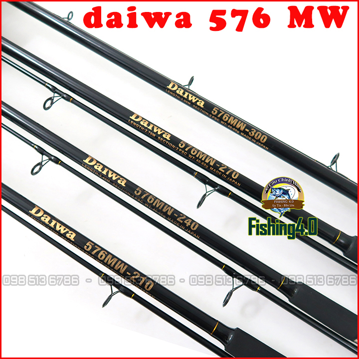 Cần Câu 2 Khúc Daiwa 576 2m1 2m4 2m7 3m0