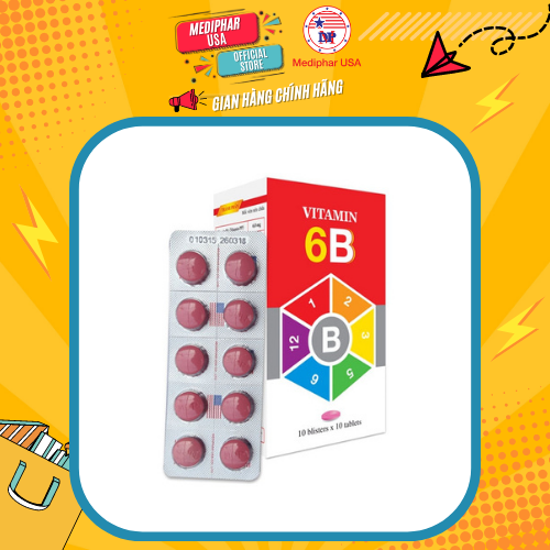 Vitamin 6B - Bổ sung vitamin nhóm B