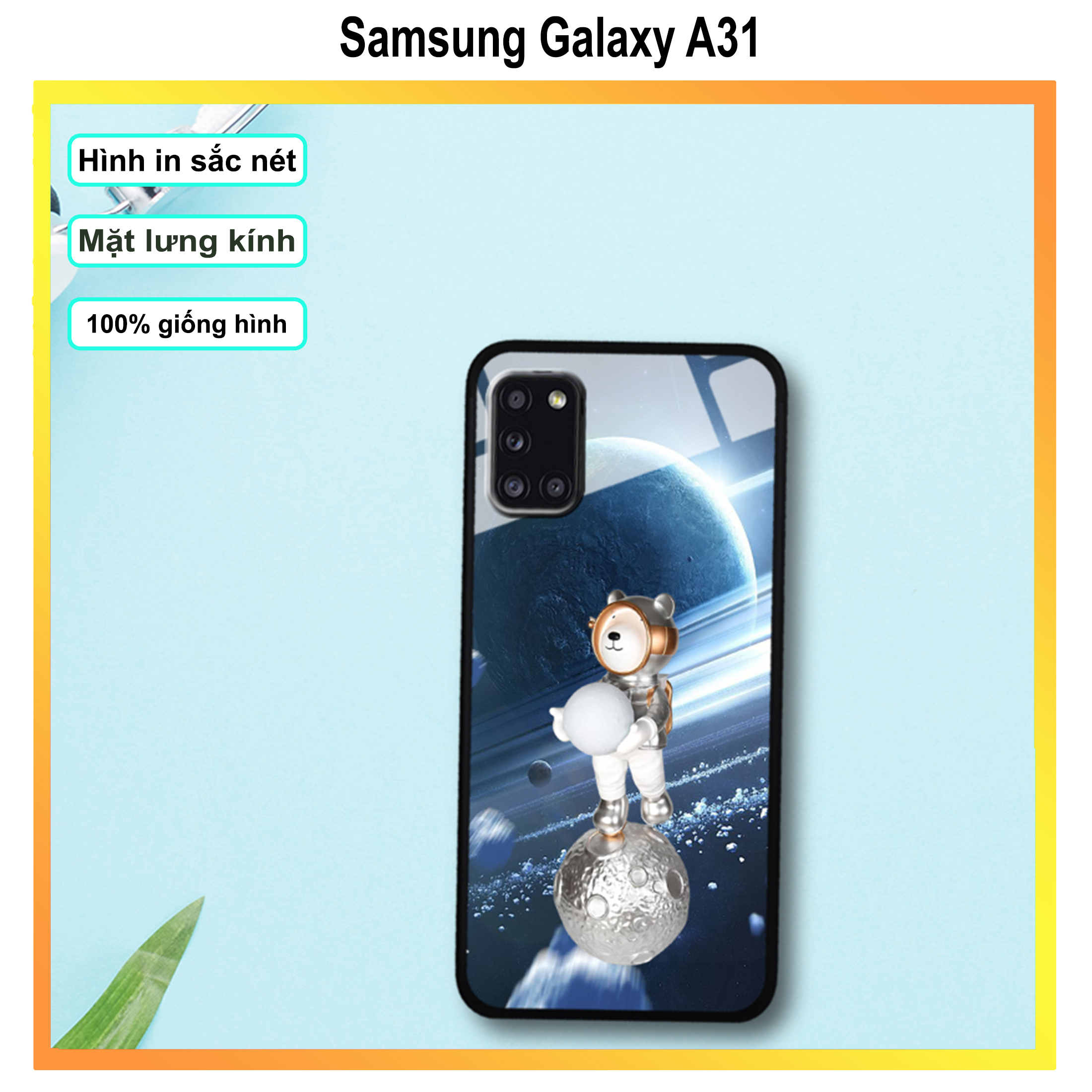 Ốp lưng phi hành gia Sam Sung Galaxy A31