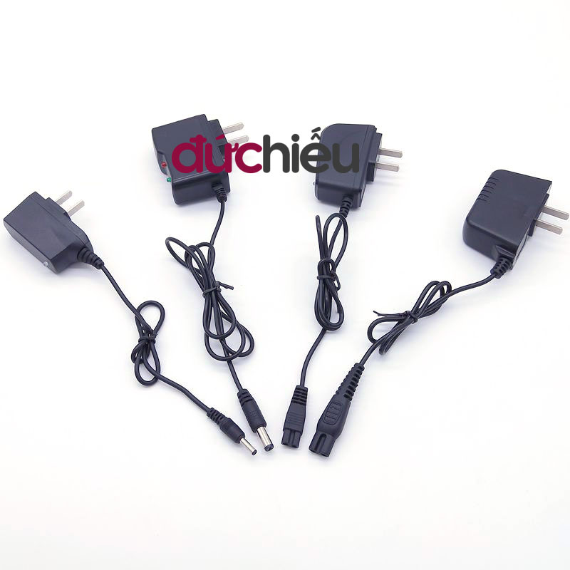 Cục Sạc Đèn Pin Đội Đầu Adapter Sạc 1 Chân 2 Chân ĐỨC HIẾU SHOP Bảo Vệ Pin Đảm Bảo An Toàn 3.7V ~ 4.2V