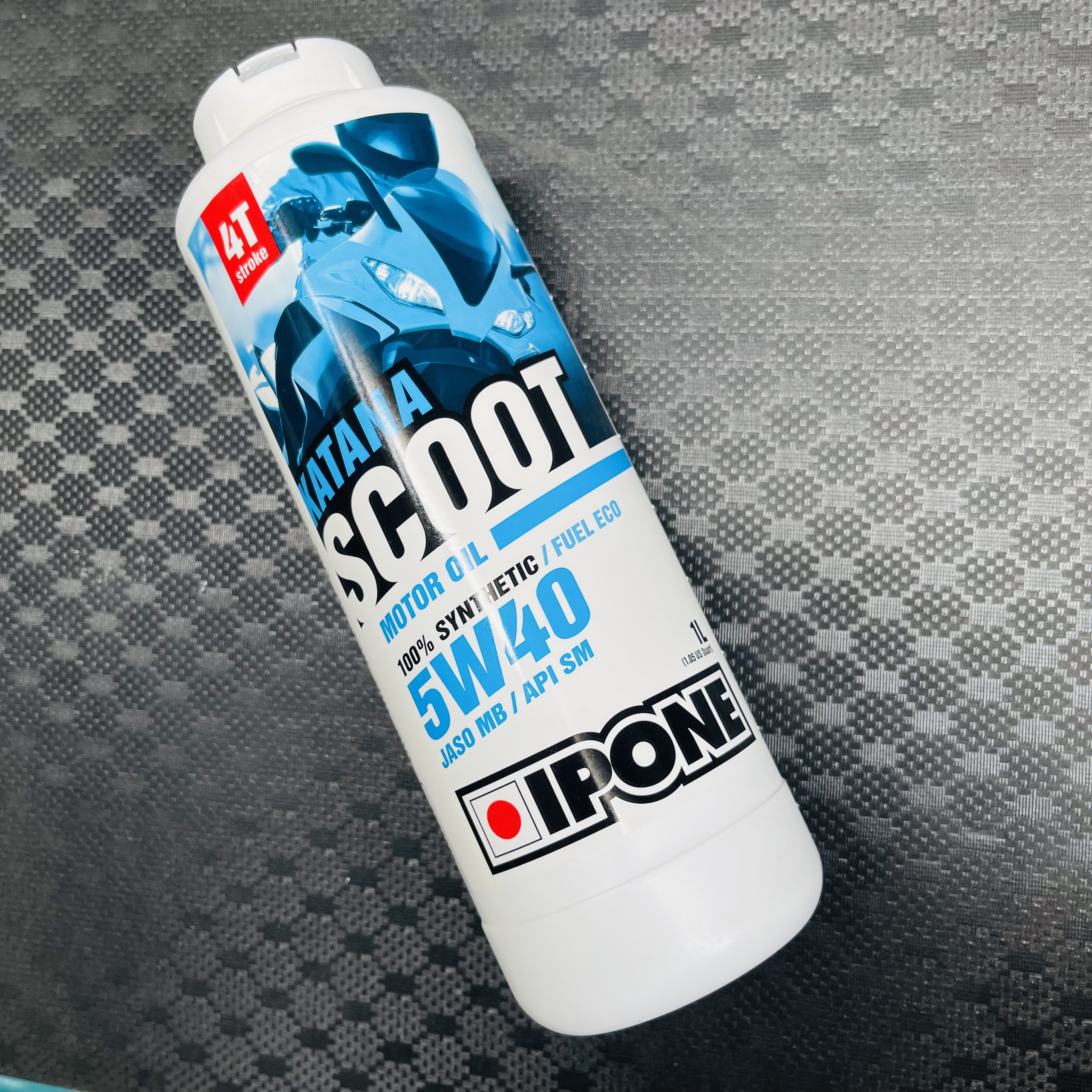 Nhớt tổng hợp xe tay ga ipone katana scoot 5w-40 1l - gốc dầu ester