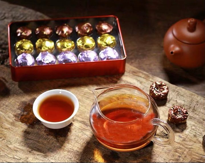 Hộp Trà Phổ Nhĩ nén (15 viên)