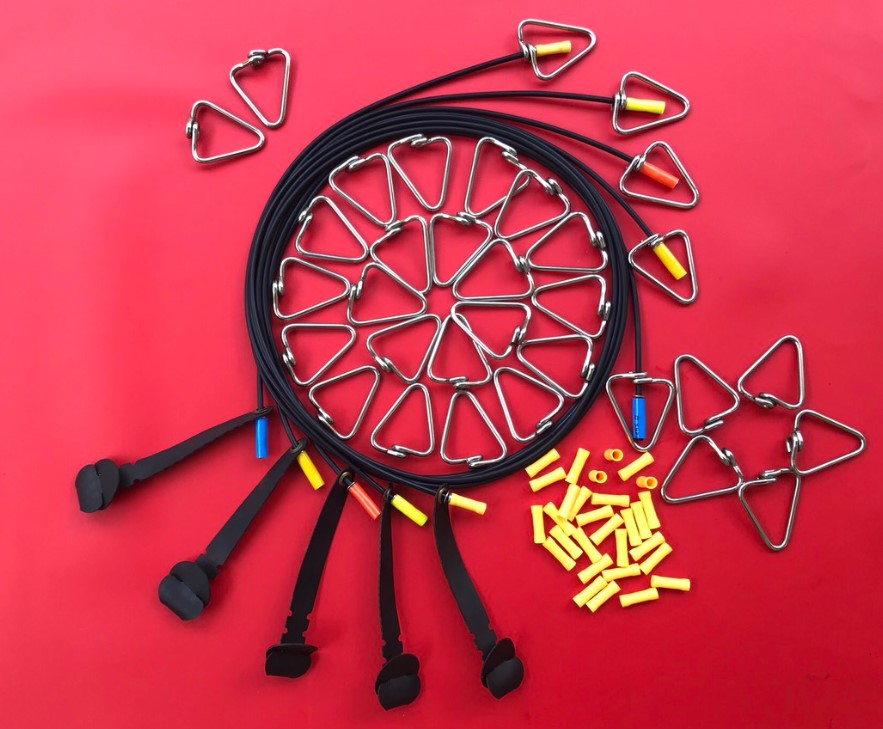 [ Hàng Chính Hãng] Dây cột gà cao su cao cấp - co giản - 1 dây dài 2 mét