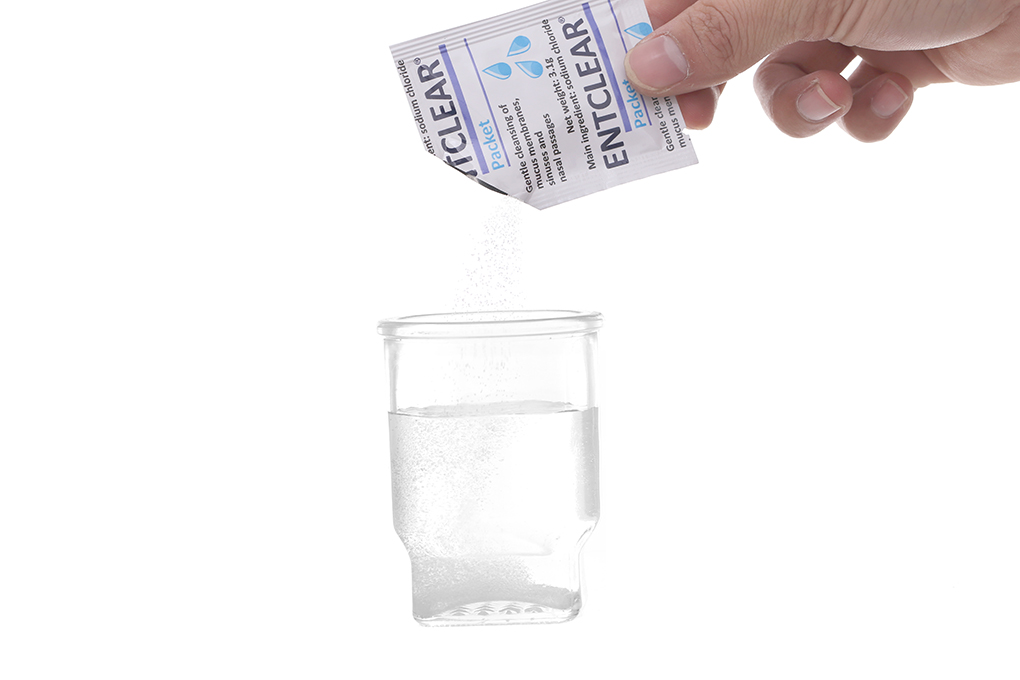 Bộ rửa mũi Entclear nasal wash bottle