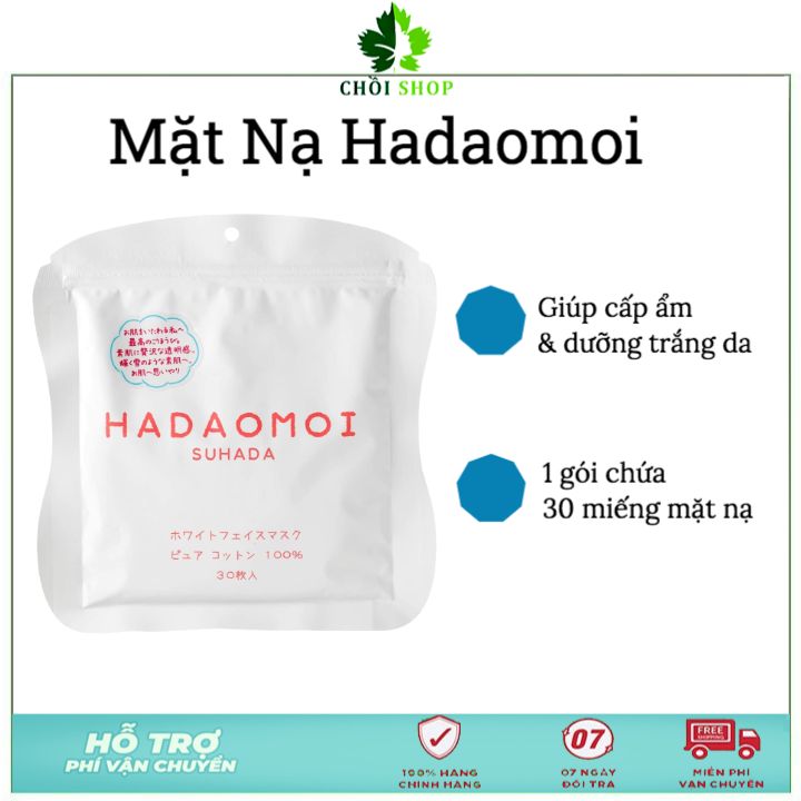 [HCM]Mặt nạ Hadaomoi Suhada Moisture (30 MIẾNG)