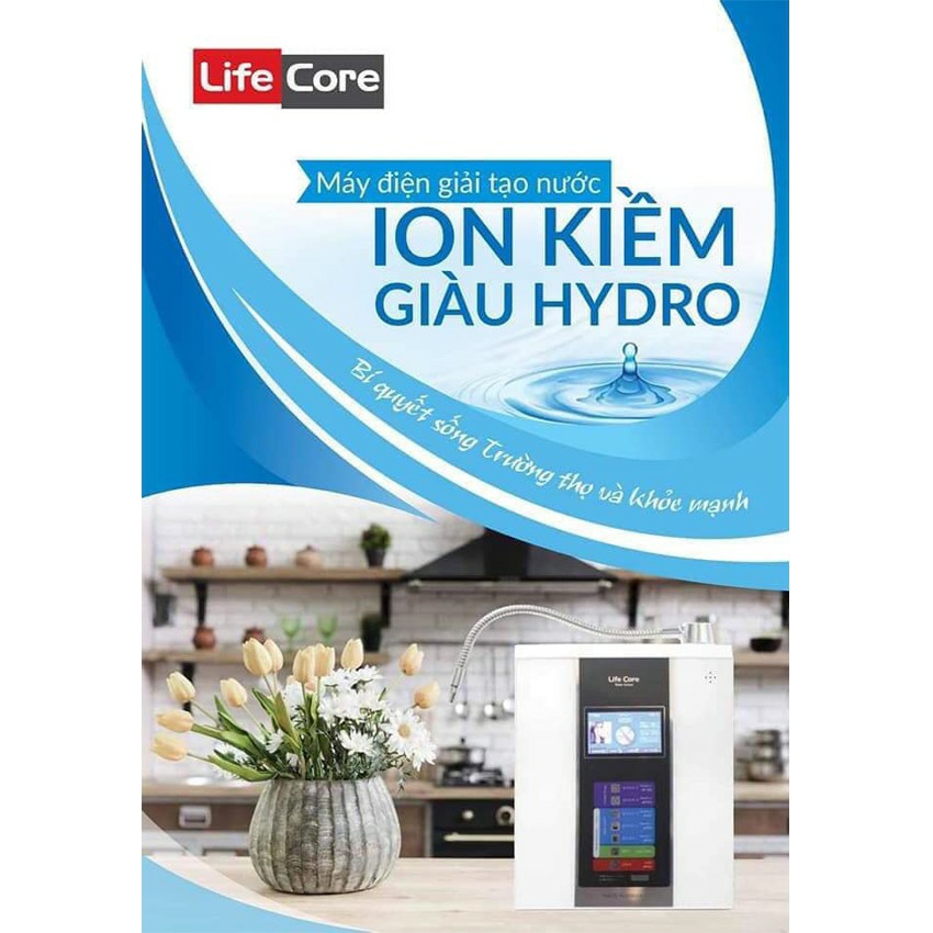 MÁY TẠO NƯỚC ION KIỀM GIÀU HYDRO LUFECORE 6000