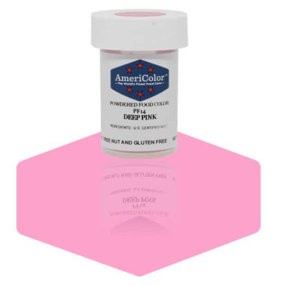 Màu bột thực phẩm Americolor Deep Pink - 3gram