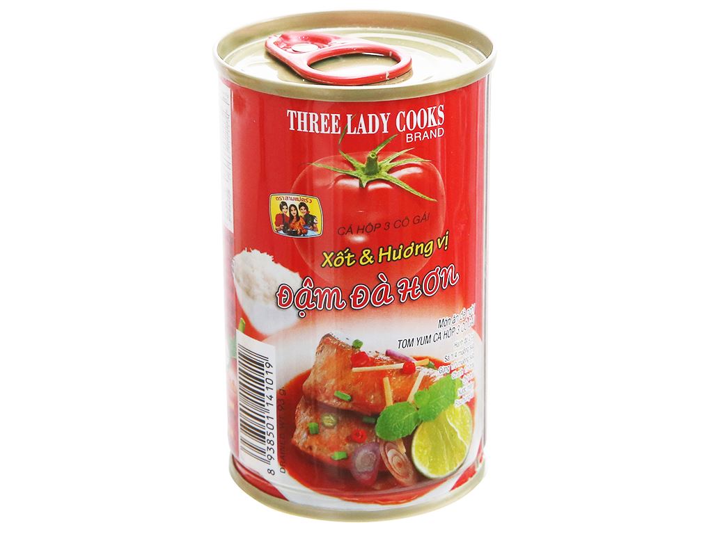 Lô 3 hộp cá nục xốt cà 3 cô gái 41026