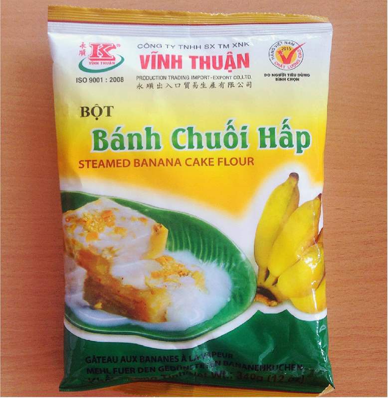 Bột bánh chuối Hấp Vĩnh Thuận 340g